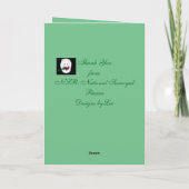 Carte de voeux d'encouragement Samoyed; dessins de (Dos)