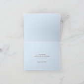 Carte de voeux d'enfants de Merci (Intérieur)