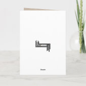 Carte de voeux d'Enhorabuena (félicitations) (Dos)