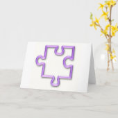 Carte de voeux denteuse de coupe-circuit (Fleur jaune)