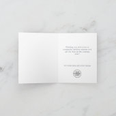 Carte de vœux d'entreprise pour Noël (Intérieur)