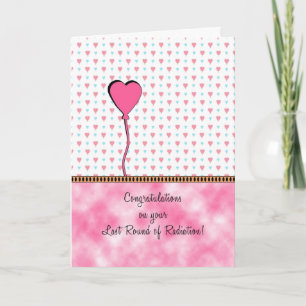 Carte de voeux dernière ronde de rayonnement