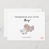 Carte de voeux des aînés (Devant / Derrière)