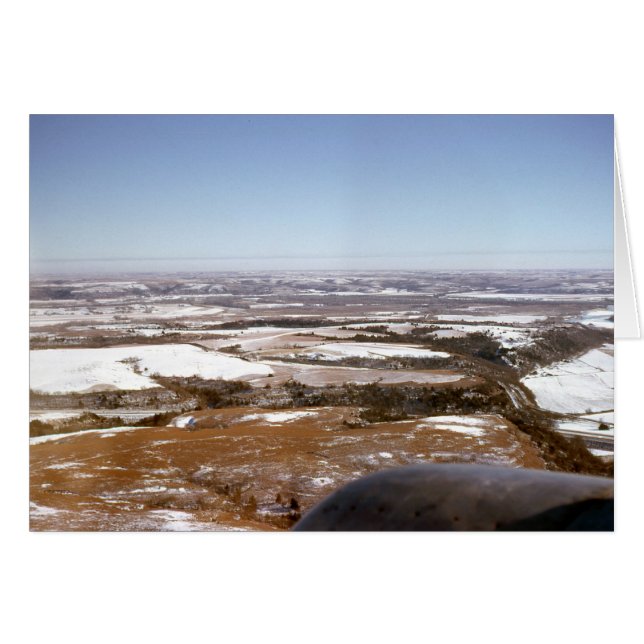 Carte de voeux des avions (Devant horizontal)