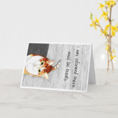 Carte de voeux : Des bonbons ! (Fleur jaune)