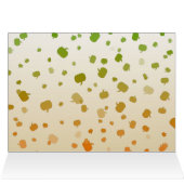 Carte de voeux des Citrouilles de Thanksgiving (Intérieur Horizontal (Haut))