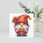 Carte de voeux des elfes de Noël (Debout devant)
