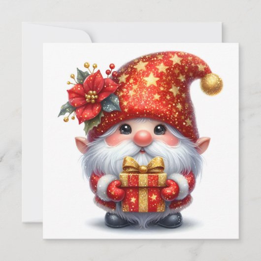 Carte de voeux des elfes de Noël (Devant)