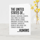 Carte de voeux des Etats-Unis (Fleur jaune)