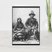 Carte de voeux des Indiens américains (Dos)