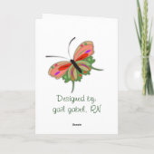 Carte de voeux des infirmières retraitées (Dos)