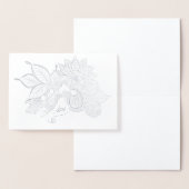 carte de voeux des moments de calme (Affichage)