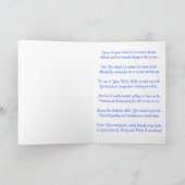 Carte de voeux des océans (Intérieur)