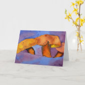 Carte de voeux des odeurs de la nature (Fleur jaune)