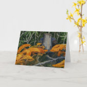 Carte de voeux des odeurs de la nature (Fleur jaune)