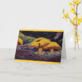 Carte de voeux des odeurs de la nature (Fleur jaune)