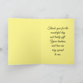 Carte de voeux des Roses Vintages (Intérieur)