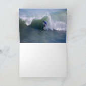 Carte de voeux des surfeurs californiens (Intérieur)