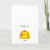 carte de voeux desert cactus (Dos)