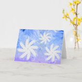 Carte de voeux design de la rotation de la fleur d (Fleur jaune)