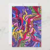 Carte de voeux design "Jungle Fever" (Dos)