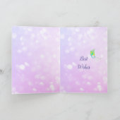 Carte de voeux design pour petits amis 1er anniver (Intérieur)