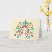 Carte de voeux d'été des FC (Fleur jaune)