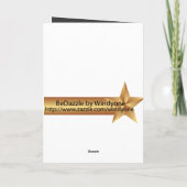 Carte de vœux Deux cœurs de velours rouge Un amour (Dos)