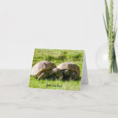 Carte de vœux Deux Tortues - Meilleurs Amis ! (Devant)