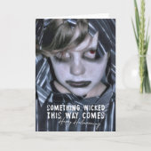 Carte de voeux DEVILISH (Devant)