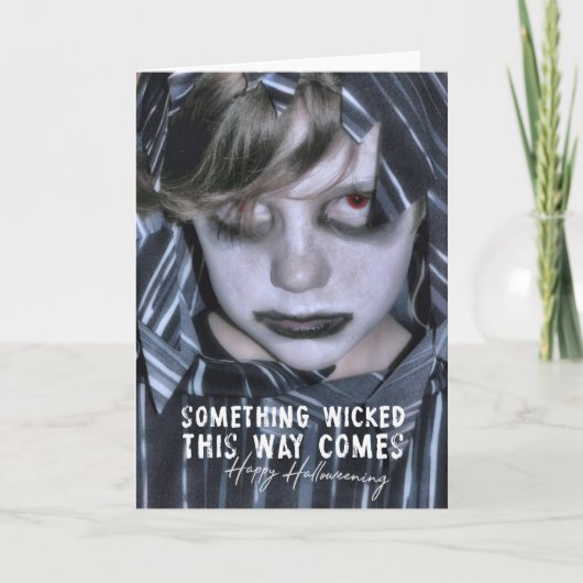 Carte de voeux DEVILISH (Devant)