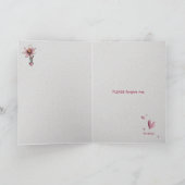 Carte de vœux d'excuse de chats très mignons (Intérieur)