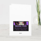 Carte de voeux d'explorateur (Dos)