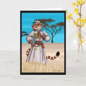 Carte de voeux d'explorateur (Fleur jaune)