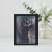 Carte de vœux d'Halloween effrayante (Debout devant)