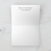 Carte de vœux d'hiver (Intérieur)