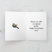 Carte de voeux d'Humour Anniversaire pour elle (Intérieur)