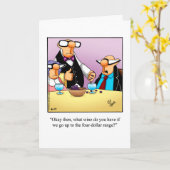 Carte de voeux d'Humour Anniversaire pour elle (Fleur jaune)