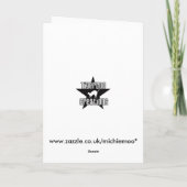 Carte de voeux Digby Dino (Dos)