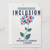 Carte de voeux d'inclusion totale (Devant)