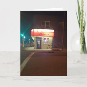 Carte de vœux « Dîner avec Pete Zaria »