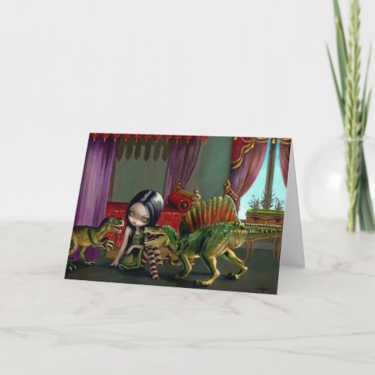 Carte de voeux "Dinosaur Friends II" (Devant)