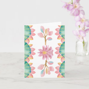 Carte de voeux Dinosaur pour les filles