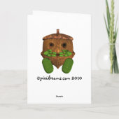 Carte de voeux d'insecte de Pixi (Dos)