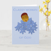 Carte de voeux d'inspiration (Fleur jaune)