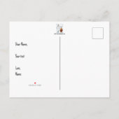 Carte de vœux d'invitation pour Thanksgiving (Dos)