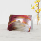 Carte de voeux Disco Ball 1 (Fleur jaune)