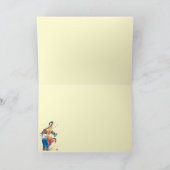 Carte de voeux Divers timbres Postage (Intérieur)