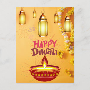 Carte de voeux Diwali - Festival des Voeux