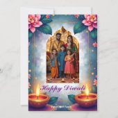 Carte de vœux Diwali Starry Arch (Devant)